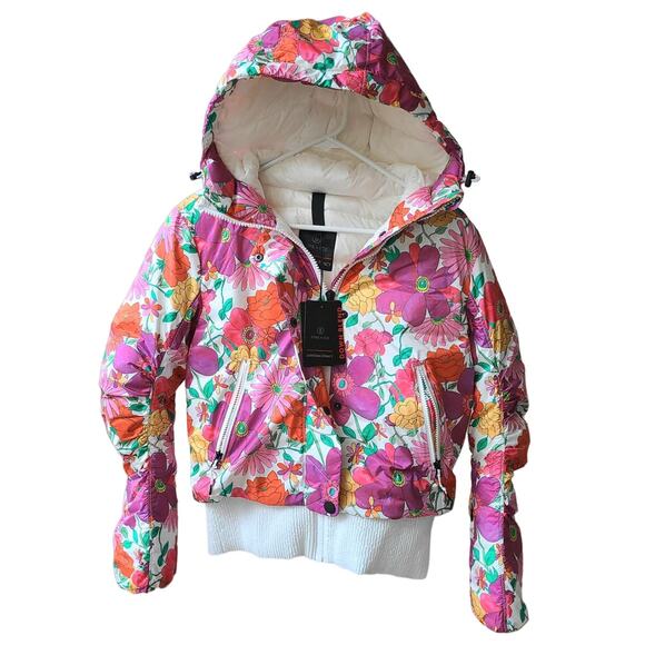 LoveShackFancy NEW x BOGNER FIRE + ICE Sella D Ski Winter Jacket Size 6 Small - Picture 1 of 16
